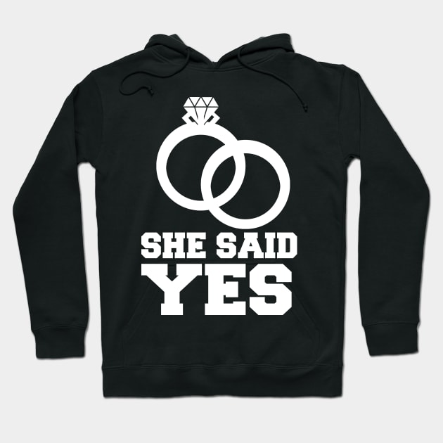 Yes Hoodie by blackshopy